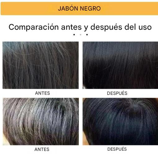 Champú en barra, Oscurece Canas