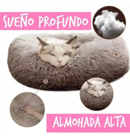 💤 CAMA ANTI-ESTRÉS DE FELPA PARA MASCOTAS