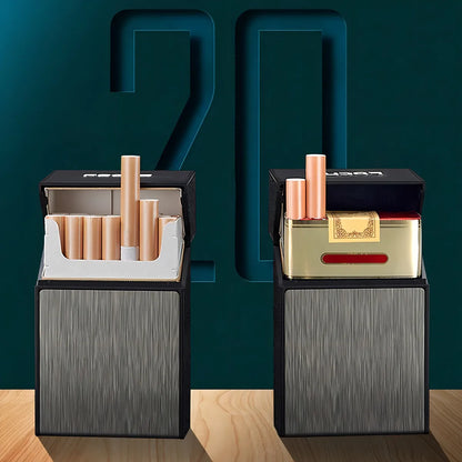 CIGARRERA CON ENCENDEDOR RECARGABLE