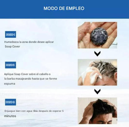 Champú en barra, Oscurece Canas