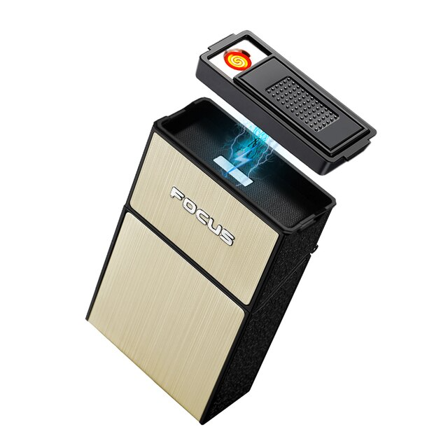 CIGARRERA CON ENCENDEDOR RECARGABLE