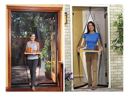 Cortina Mágica - En días calurosos, siente la brisa fresca, no los insectos.