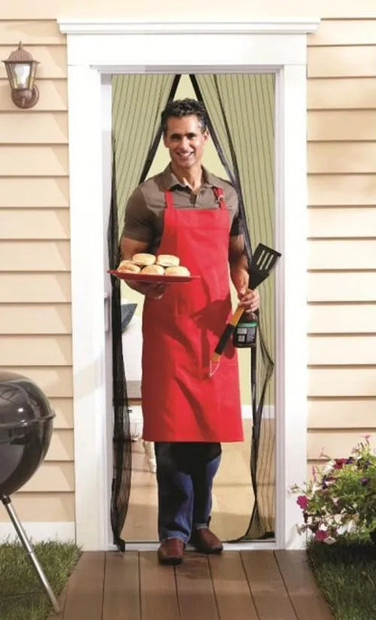 Cortina Mágica - En días calurosos, siente la brisa fresca, no los insectos.