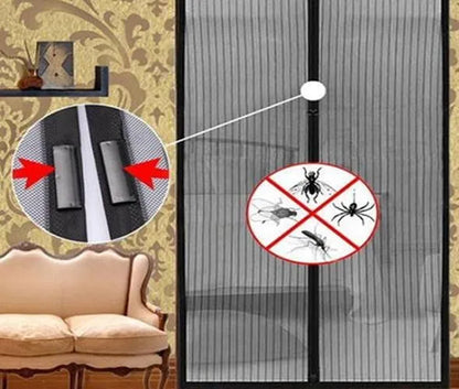 Cortina Mágica - En días calurosos, siente la brisa fresca, no los insectos.