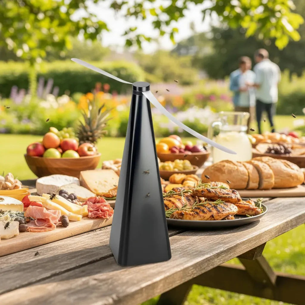 Ventilador Repelente de Moscas De Mesa