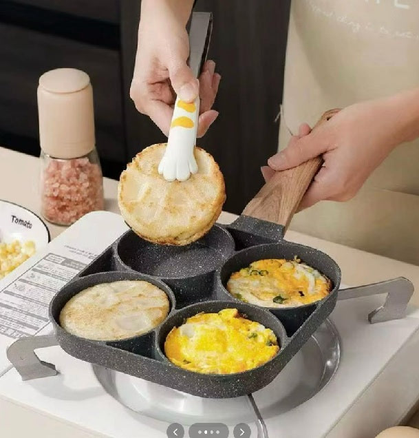 🌟SARTEN CON 4 ESPACIOS - Cocina Rápido, fácil y rico🌟