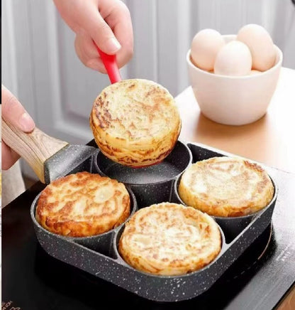 🌟SARTEN CON 4 ESPACIOS - Cocina Rápido, fácil y rico🌟