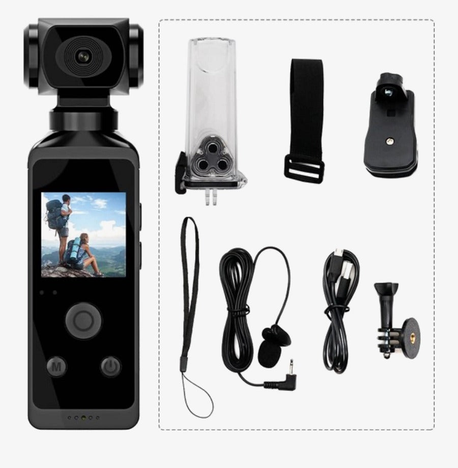 CÁMARA DE ACCIÓN PORTÁTIL 4K