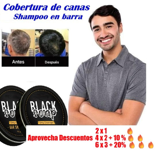 Champú en barra, Oscurece Canas