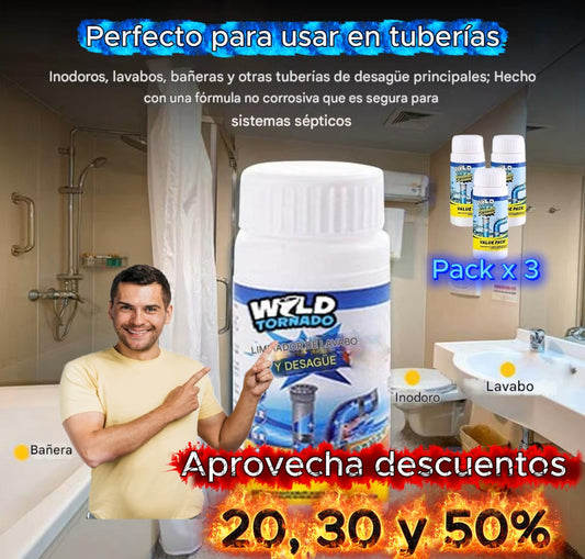 Wild Tornado – El poder que entra, disuelve y libera.