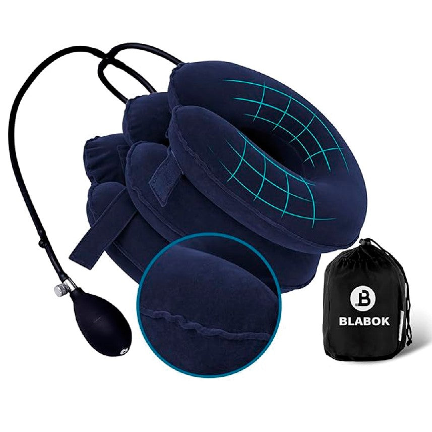 ¡DILE ADIÓS AL DOLOR DE CUELLO EN CUALQUIER LUGAR! - COJÍN INFLABLE CERVICAL