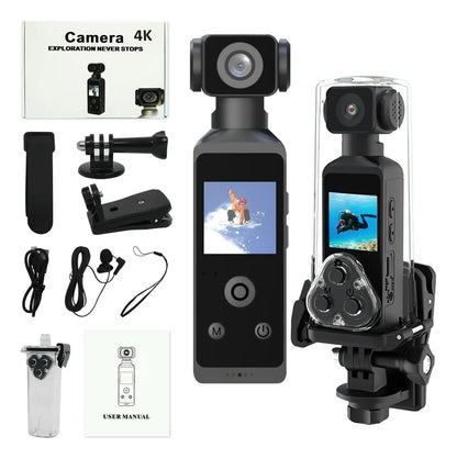 CÁMARA DE ACCIÓN PORTÁTIL 4K