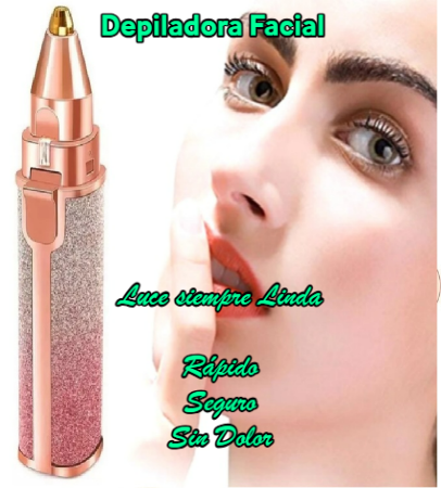 Depilador Facial Y Cejas 2 En 1
