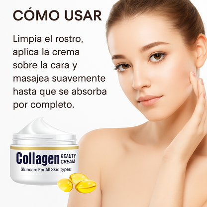🌸 Crema Facial Colágeno Flower Secret®