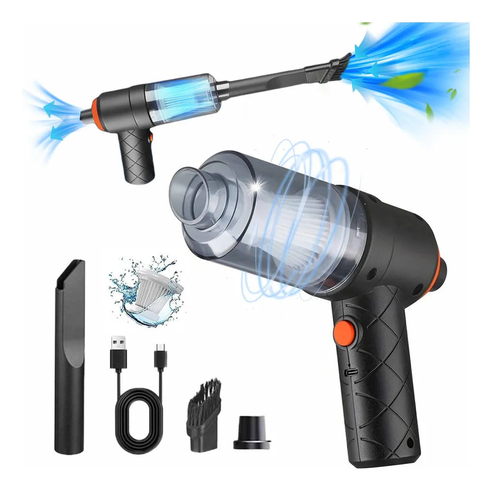 AspiraMax® – Mini Aspiradora 2 en 1 con Potencia Turbo ⚡