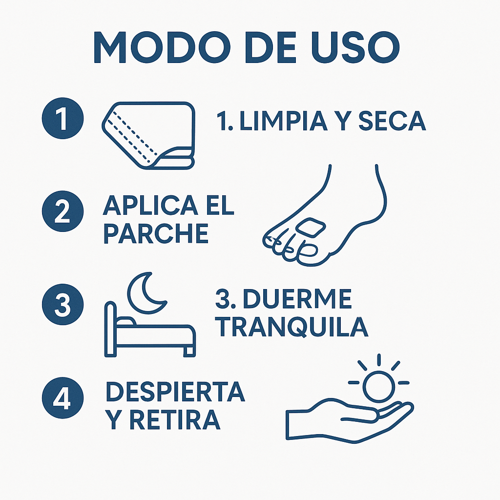 PARCHES ELIMINA HONGOS DE UÑAS