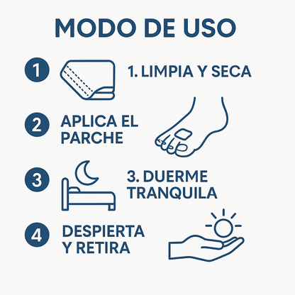 PARCHES ELIMINA HONGOS DE UÑAS