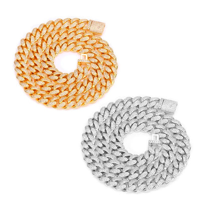 CADENA DE ACERO INOXIDABLE CON ZIRCON