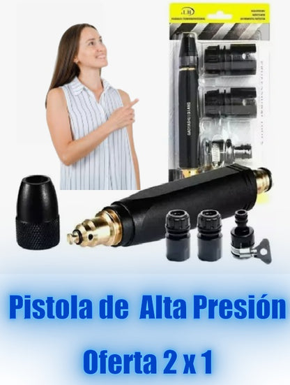 Kit 2 Pistolas de Lavado de alta presión Oferta 2 x 1