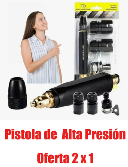 Kit 2 Pistolas de Lavado de alta presión Oferta 2 x 1