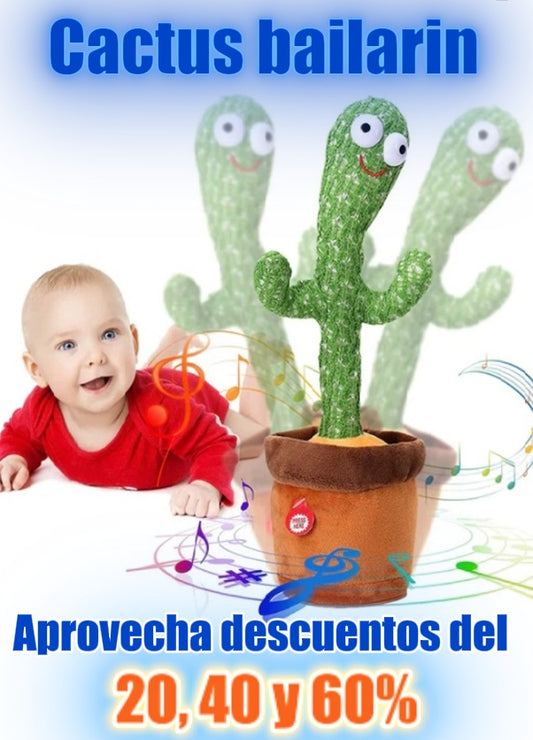 Cactus Bailarin - Repetidor de voz graciosa