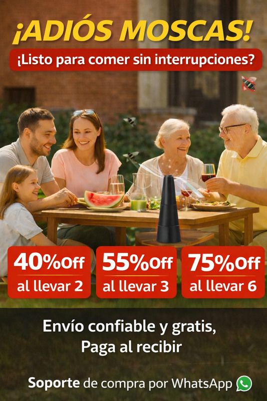 Hélice Seguro Espanta Moscas , Come sin interrupciones