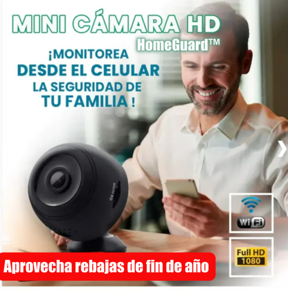 HomeGuard 360 - Mini cámara espia.